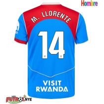 Camiseta Atletico Madrid Marcos Llorente #14 Tercera Equipación 2025-26 manga corta